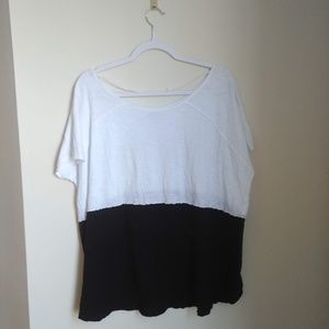 Free People Tops - Free People We the Free Midnight Colorblock Tee Free People Tops - Free People We the Free Midnight Colorblock Tee
